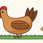 How to Draw a Chicken Step by Step (Easy for Beginners)