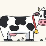 How to Draw a Cow Step by Step (Easy Farm Animal)