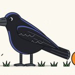 How to Draw a Crow Step by Step (Easy for Beginners)