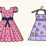 How to Draw a Dress Step by Step (Easy Party Dress)