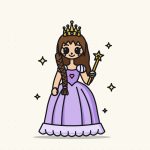 How to Draw a Princess Step by Step (Easy Ball Gown Cartoon)