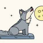 How to Draw a Wolf Step by Step (Howling at the Moon)