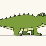 How to Draw an Alligator Step by Step (Easy Side View)