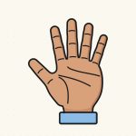How to Draw Hands Step by Step (Easy Palm View for Beginners)
