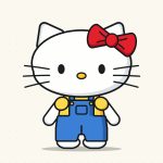 How to Draw Hello Kitty Step by Step (Easy for Kids)