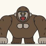 How to Draw King Kong Step by Step (Easy Giant Gorilla)