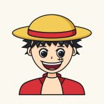 How to Draw Luffy Step by Step (Easy Straw Hat Guide)