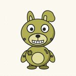 How to Draw Springtrap Step by Step (Cute Chibi for Kids)