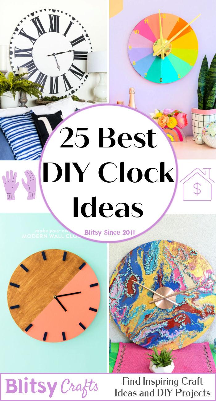 25 Best DIY Clock Ideas