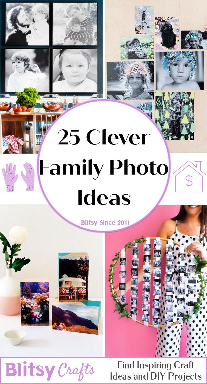 25 Clever Family Photo Ideas