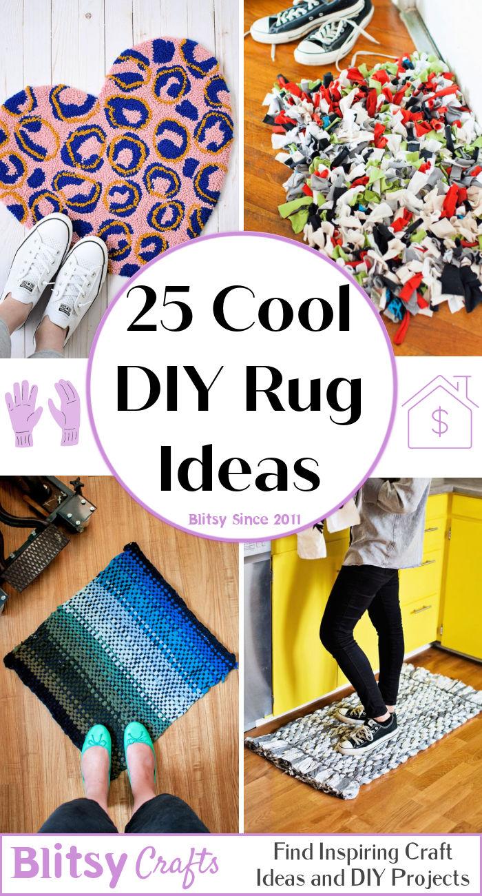 25 Cool DIY Rug Ideas