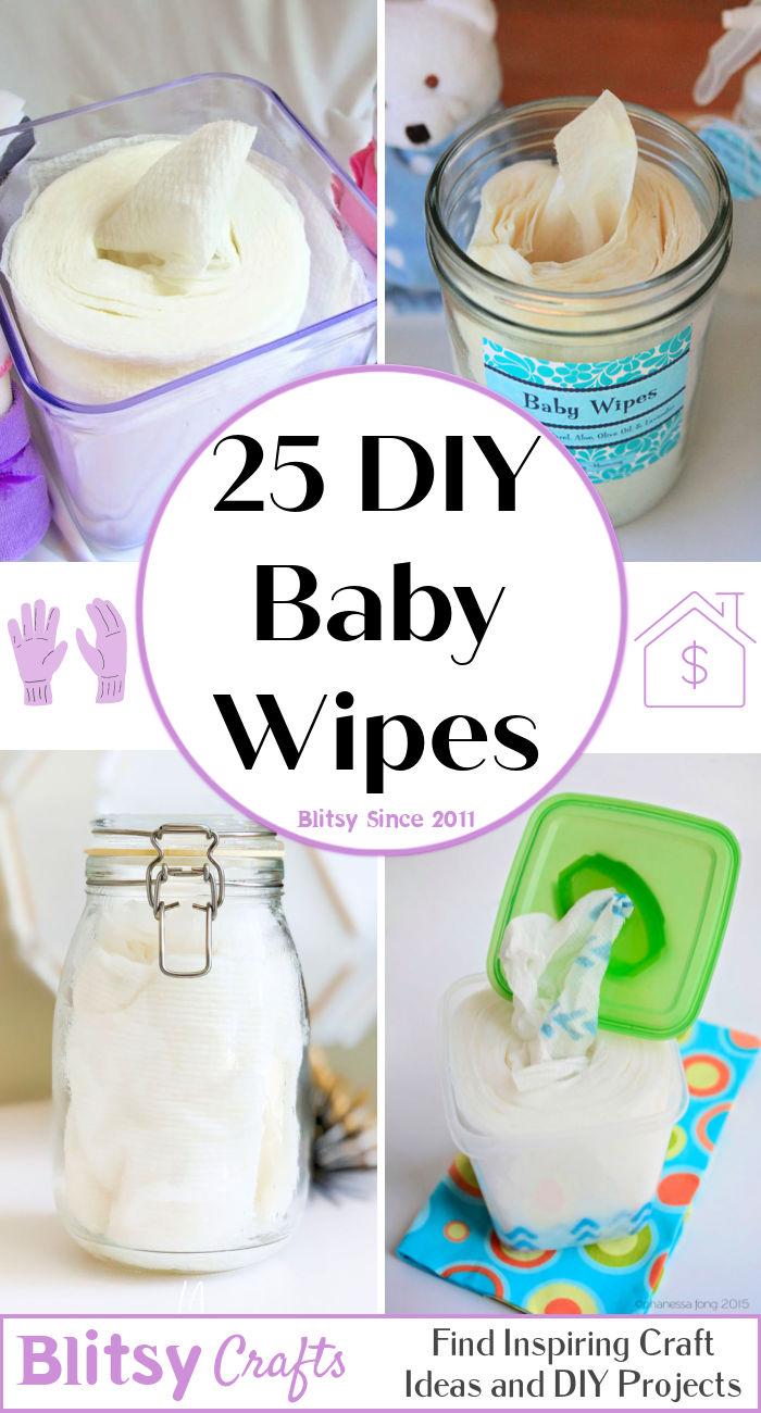 25 DIY Baby Wipes