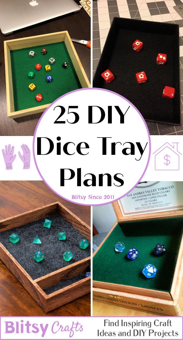 25 DIY Dice Tray Plans