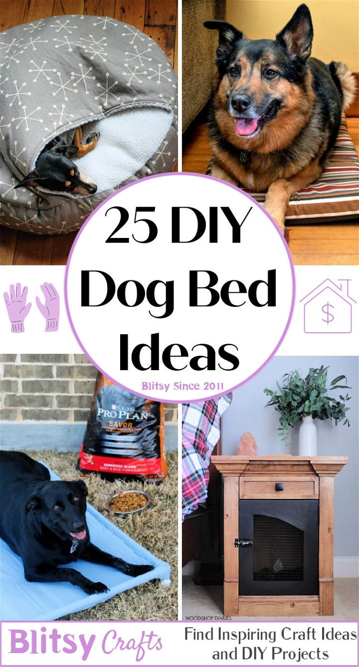 25 DIY Dog Bed Ideas