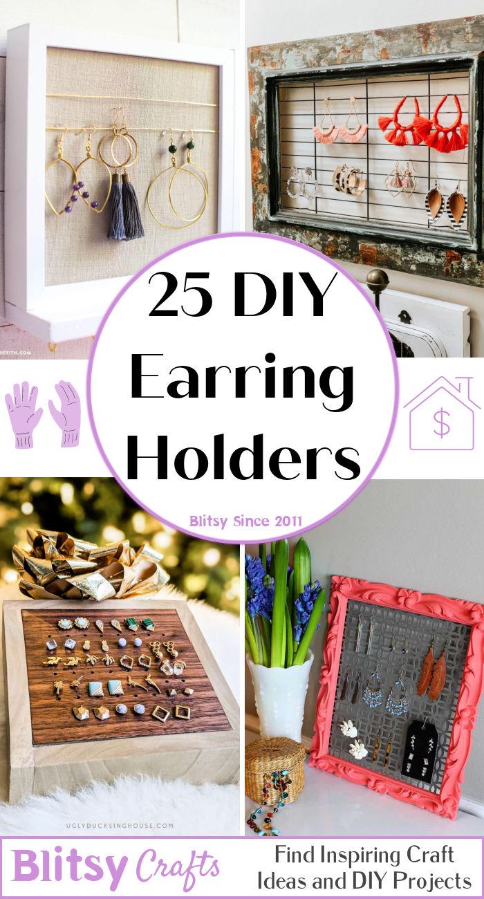 25 DIY Earring Holders