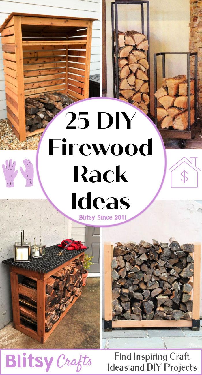25 DIY Firewood Rack Ideas