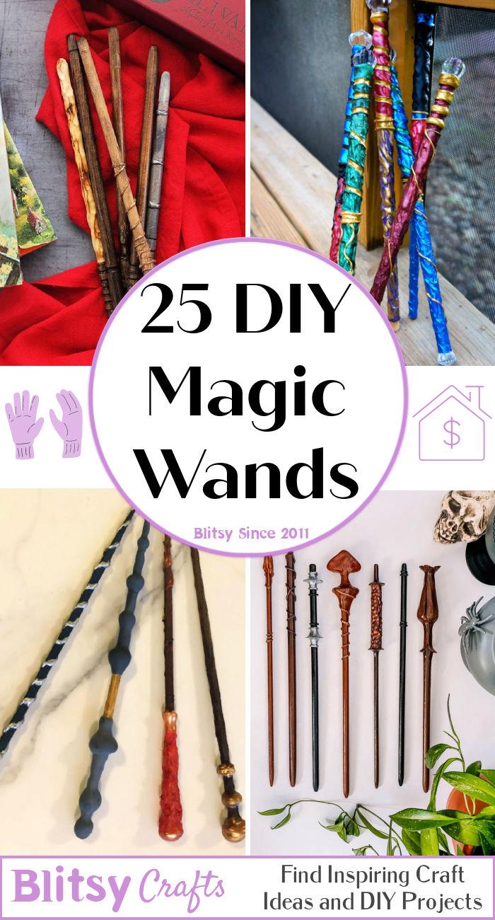 25 DIY Magic Wands Ideas