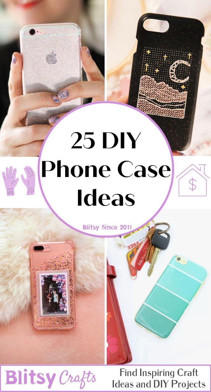 3 Ideas for DIY Phone Cases - A Beautiful Mess