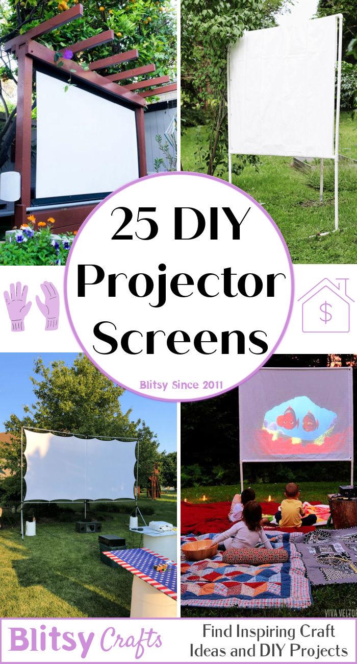 25 DIY Projector Screens