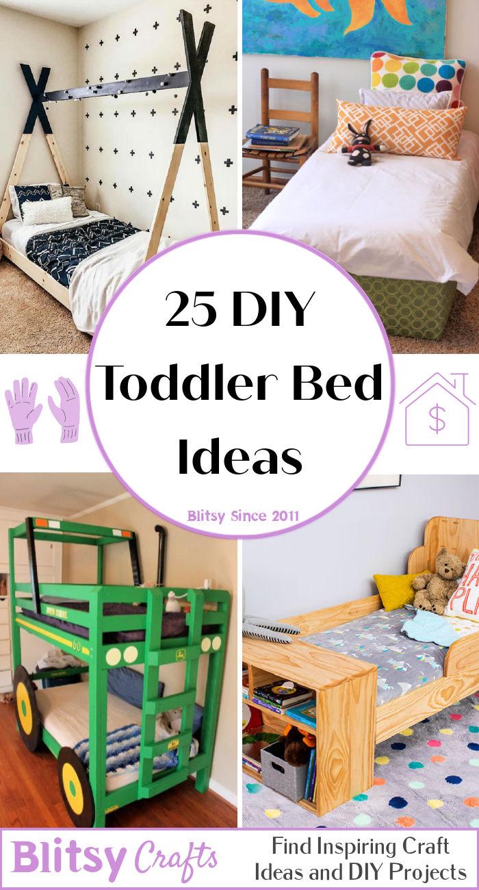 25 DIY Toddler Bed Ideas