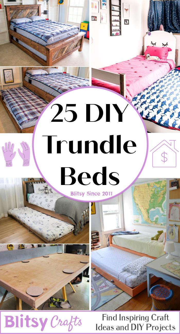 25 DIY Trundle Bed Ideas