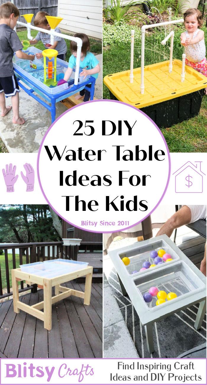 25 DIY Water Table Ideas For The Kids