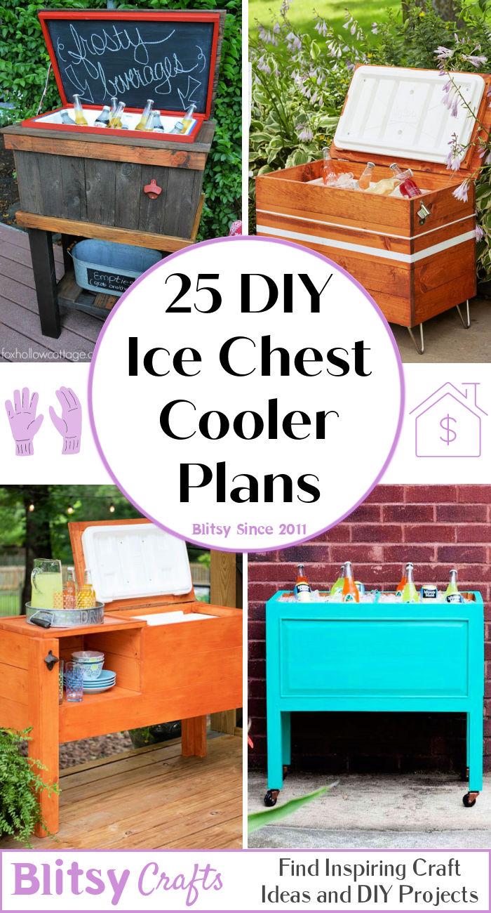 25 Homemade DIY Cooler Plans to Make Your own Cooler Box