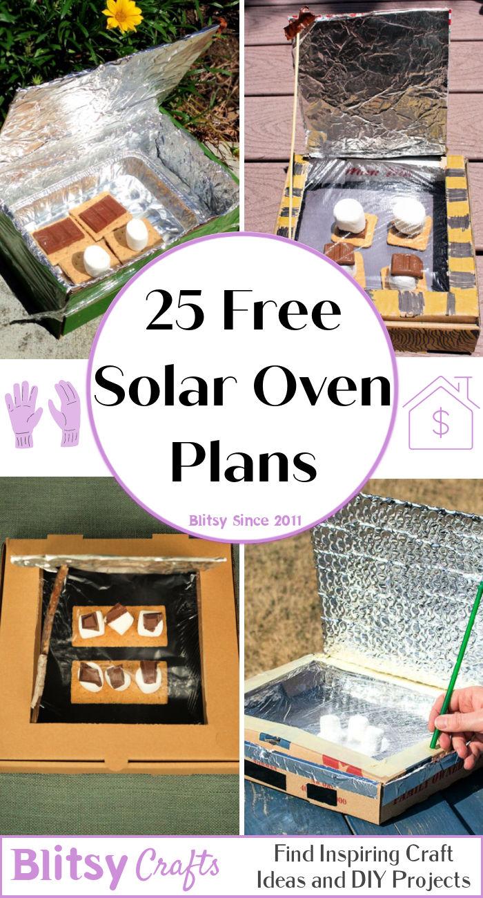 25 Free Solar Oven Plans