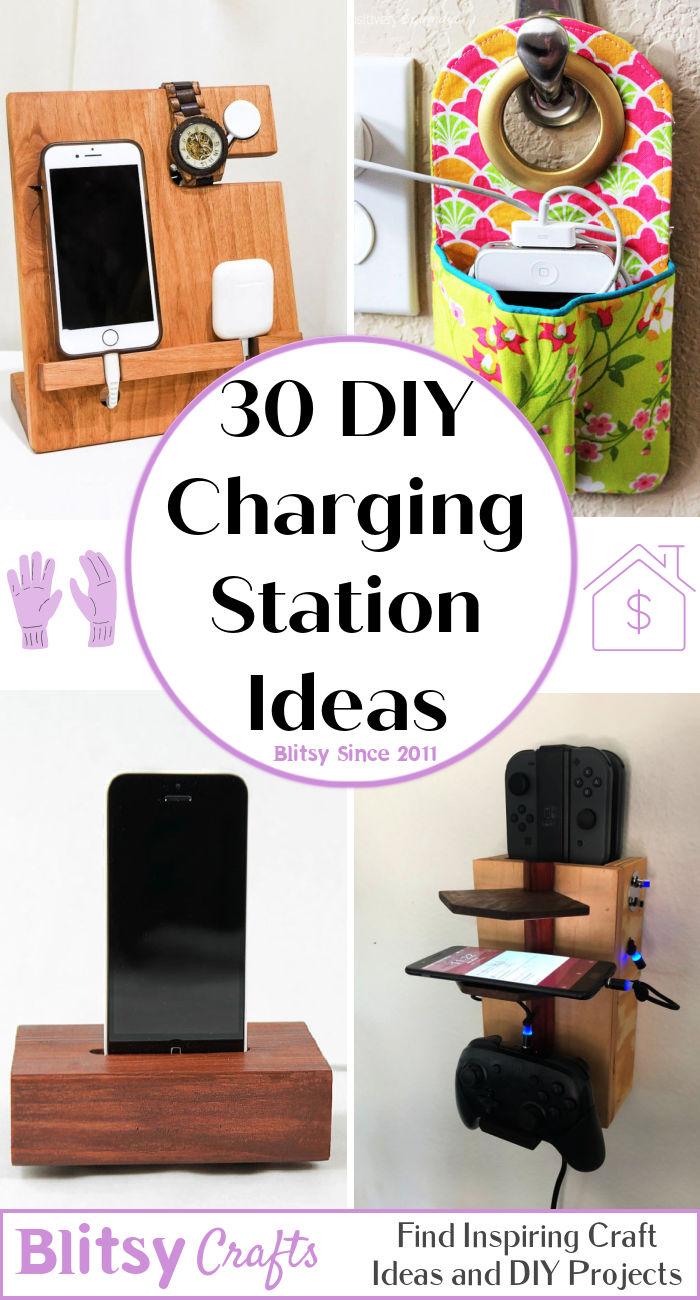 30 DIY Charging Station Ideas