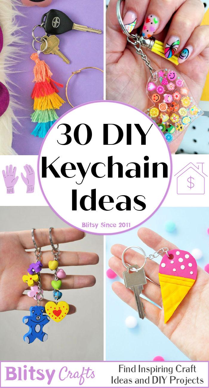 30 DIY Keychain Ideas