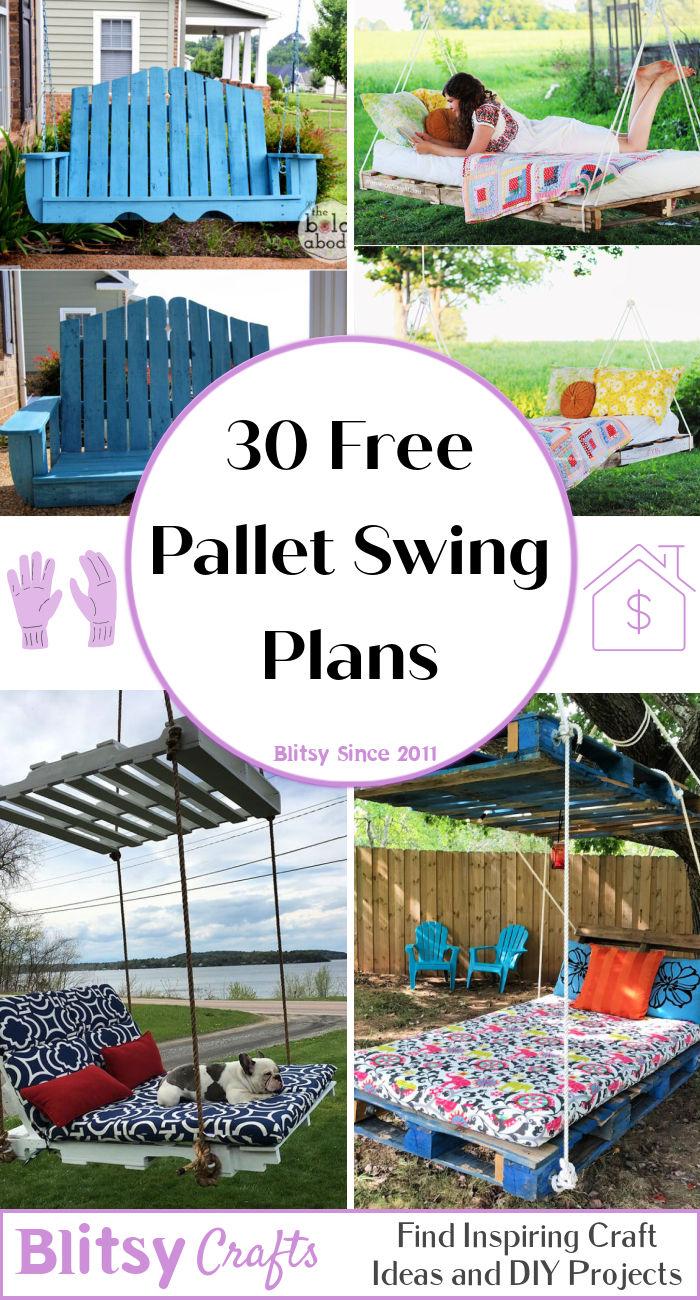 30 Free Pallet Swing Plans