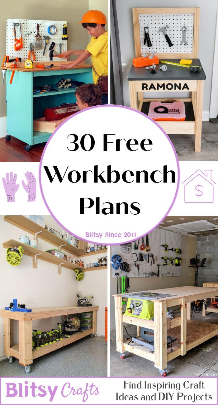 30 Free Workbench Plans