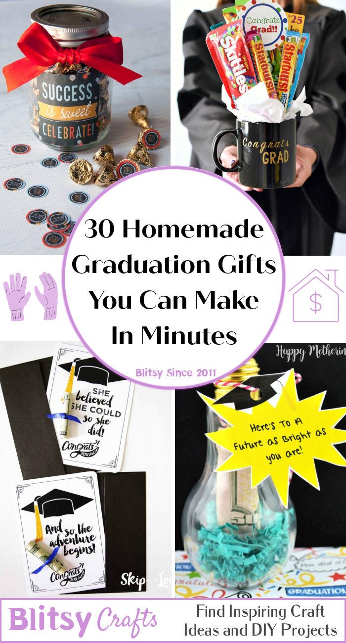 30 Inexpensive DIY Graduation Gifts That Anyone Can Make