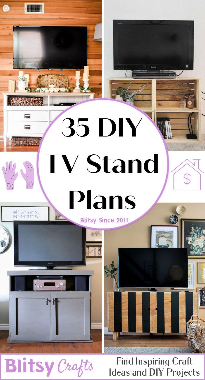 35 DIY TV Stand Plans