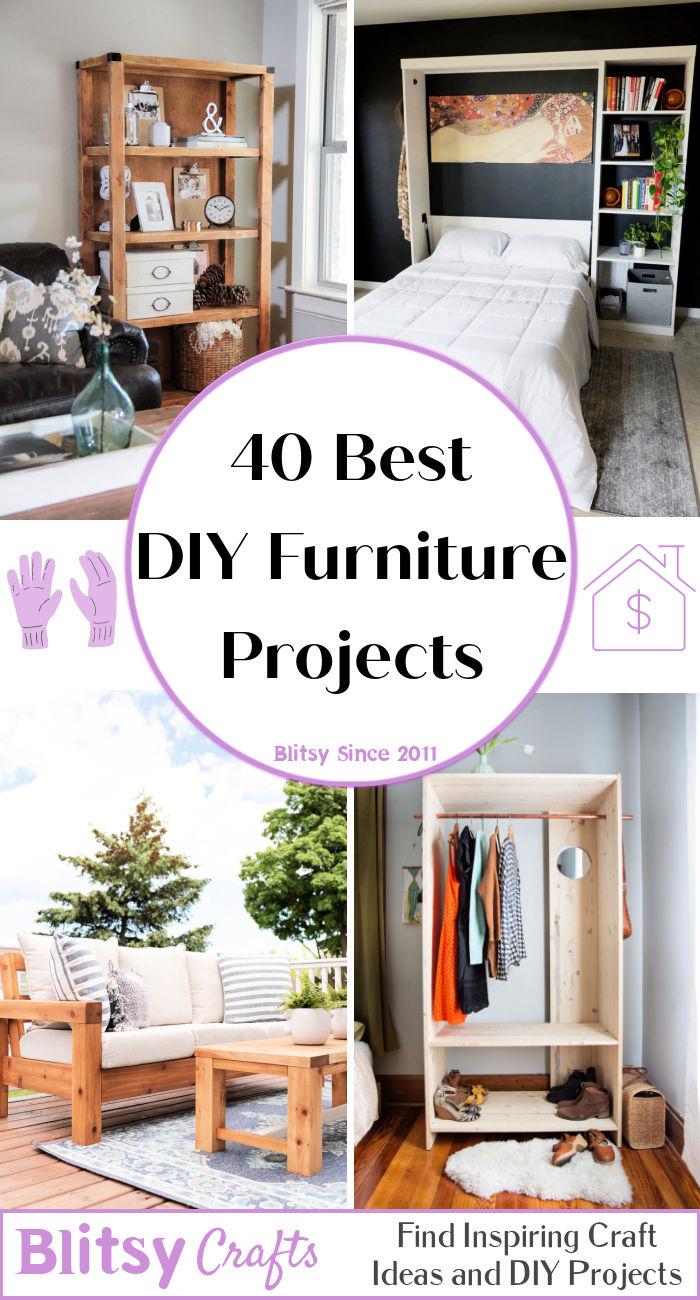 40 Best DIY Furniture Projects