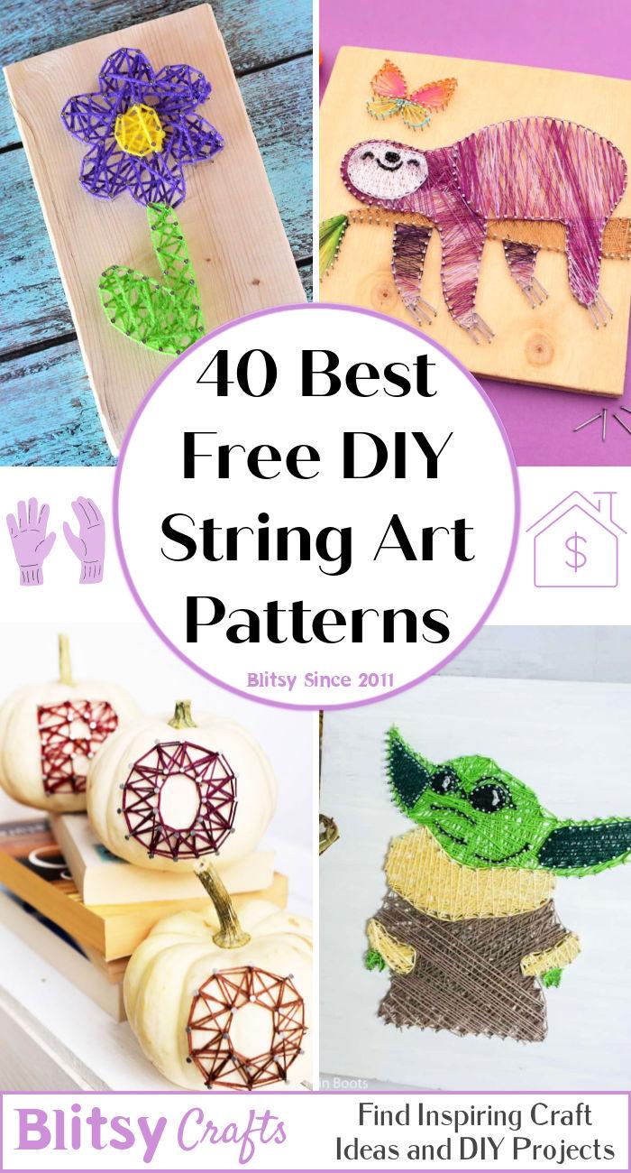 free string art patterns (40 printable templates)