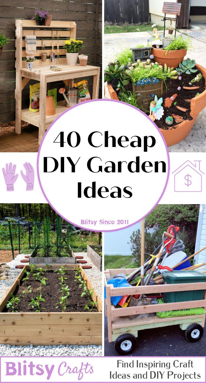 creative homemade garden ideas