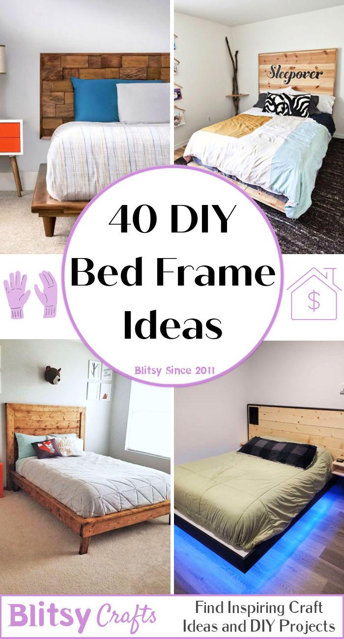 40 DIY Bed Frame Ideas