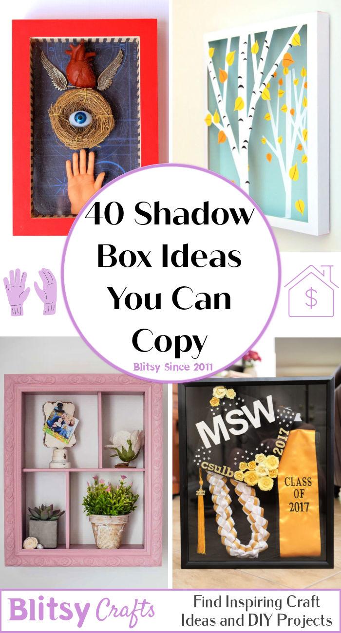 40 Shadow Box Ideas You Can Copy