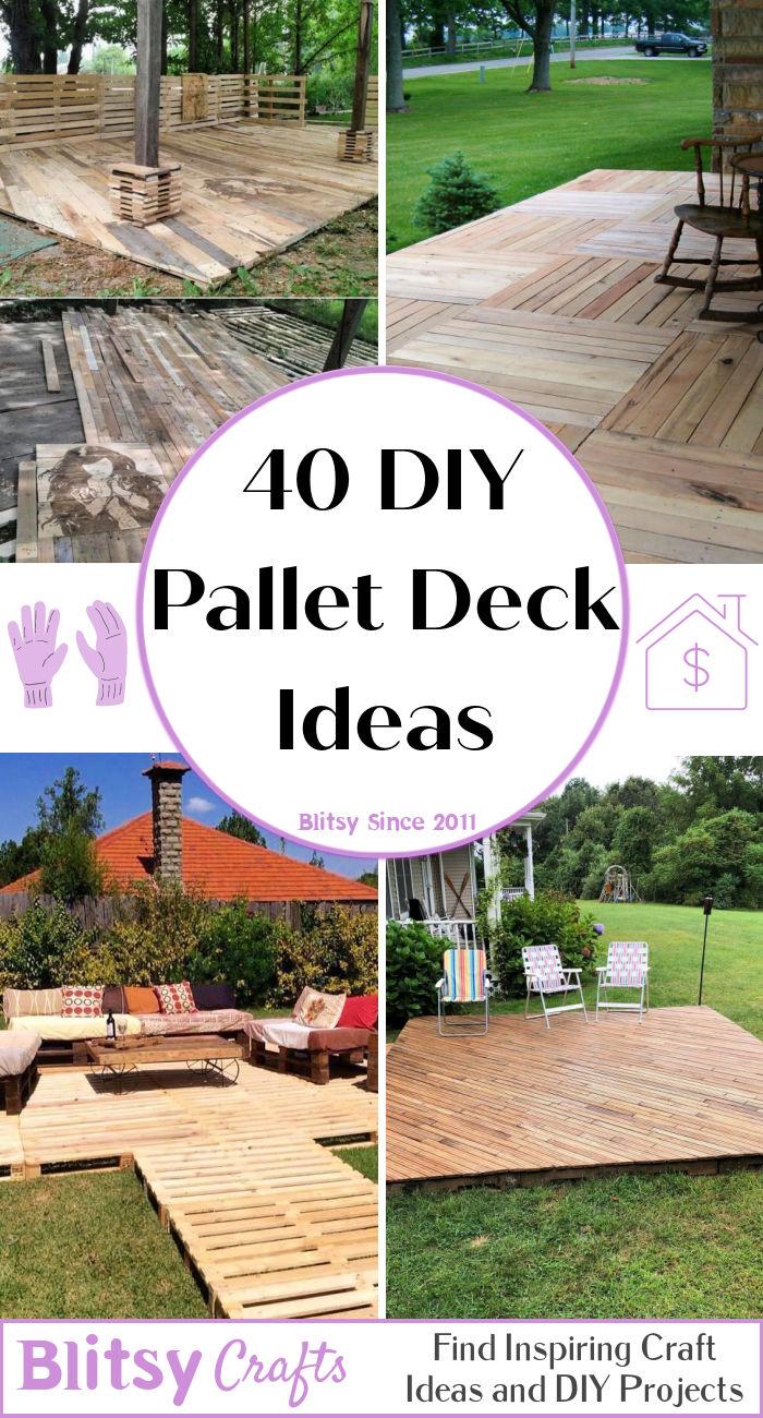 40 cheap diy pallet deck ideas to save money