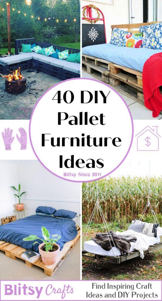 40 DIY Pallet Furniture Ideas with Instructions Blitsy