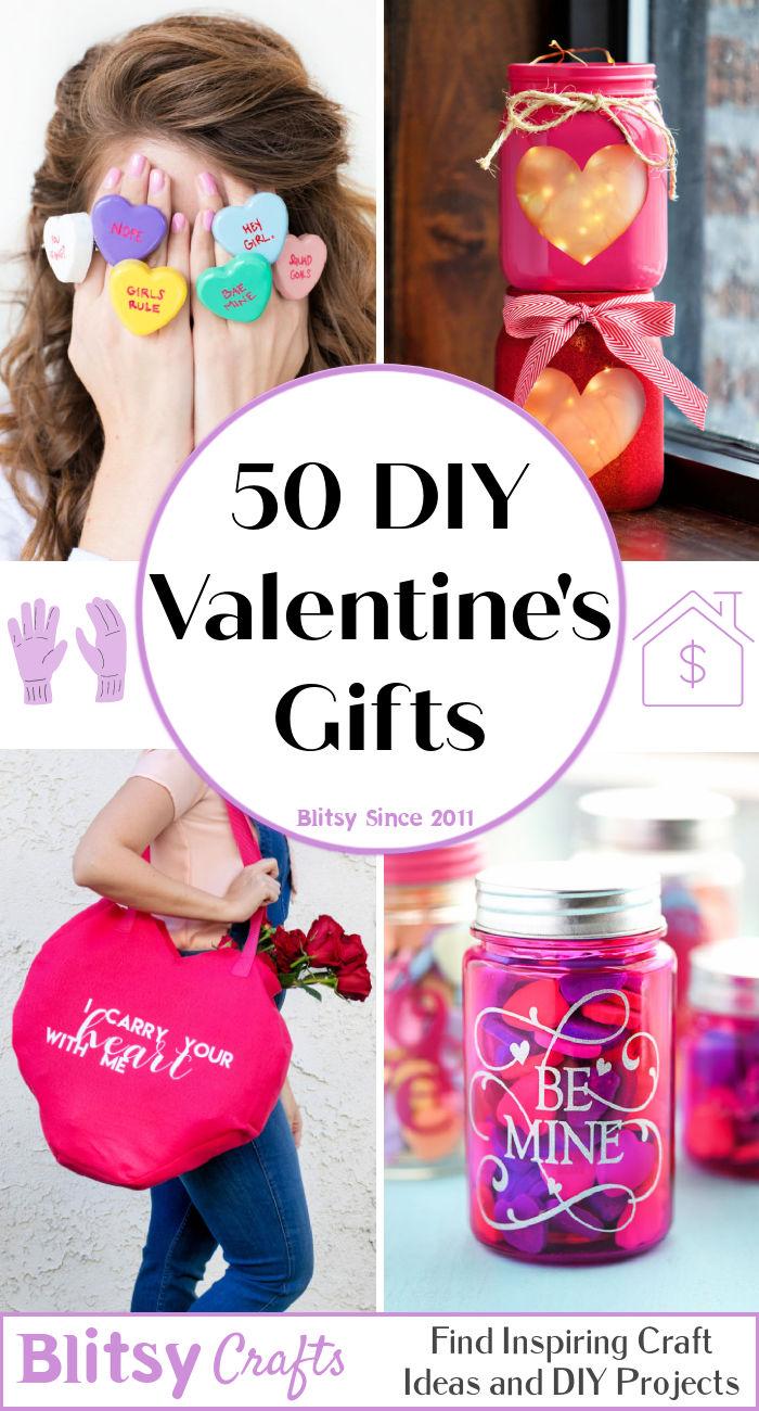 50 Homemade DIY Valentine's Day Gifts Ideas