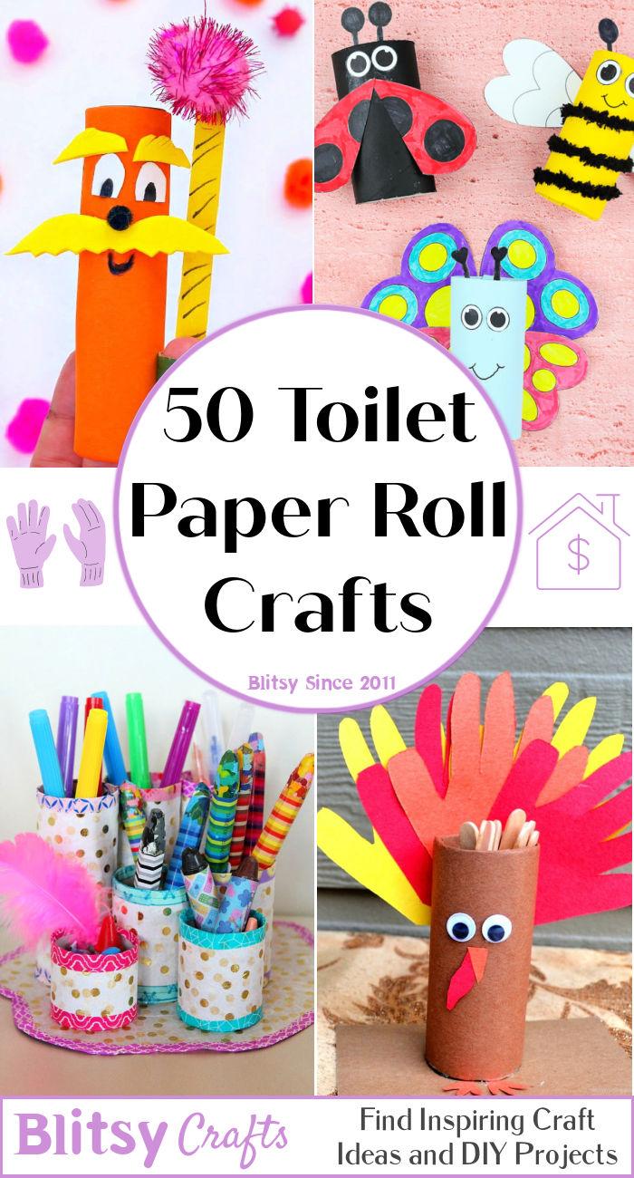 50 Toilet Paper Roll Crafts