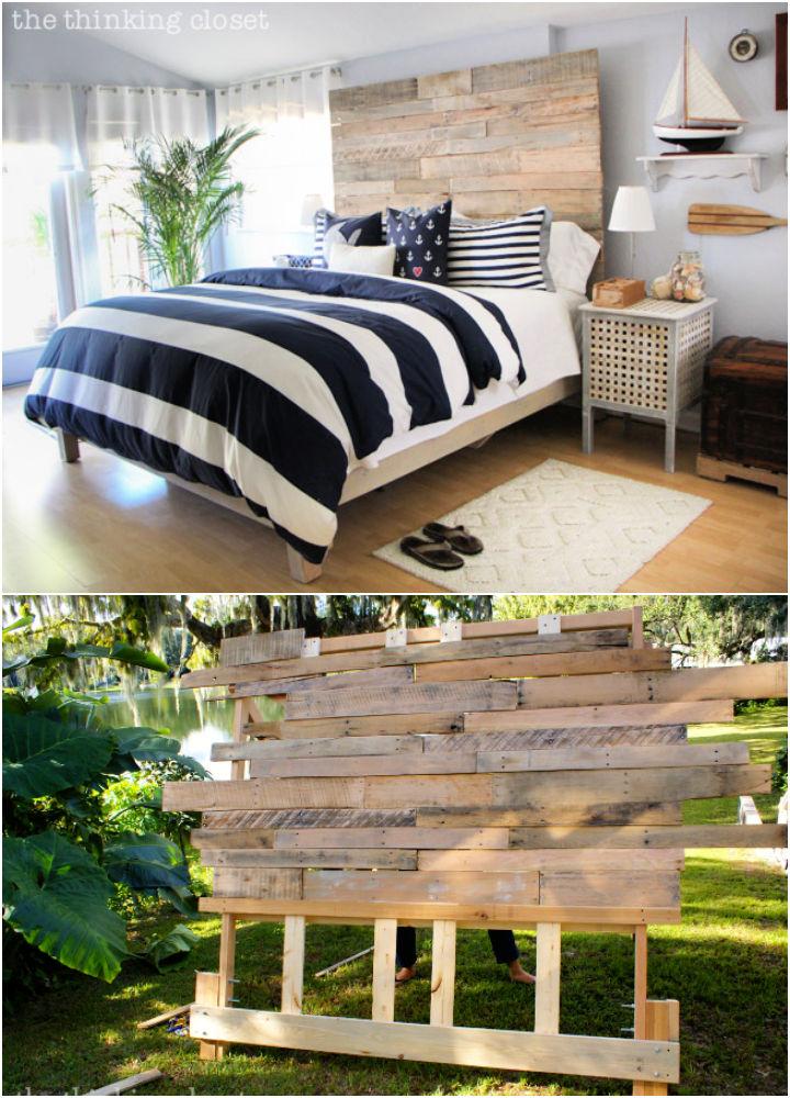 Build A Pallet Headboard