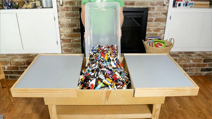 Build a Lego Storage Table