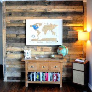 Cheap Pallet Wall Ideas That Are Easy To Install