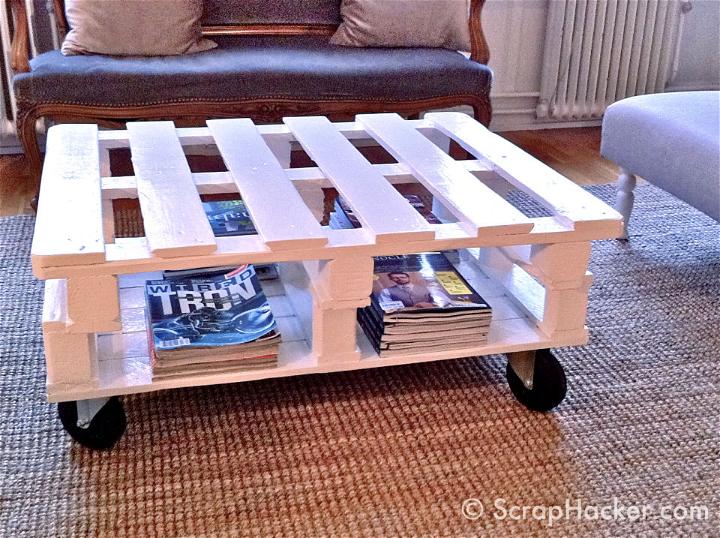 Coffee Table Out Of Pallet
