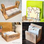 DIY Napkin Holder (25 Ideas)