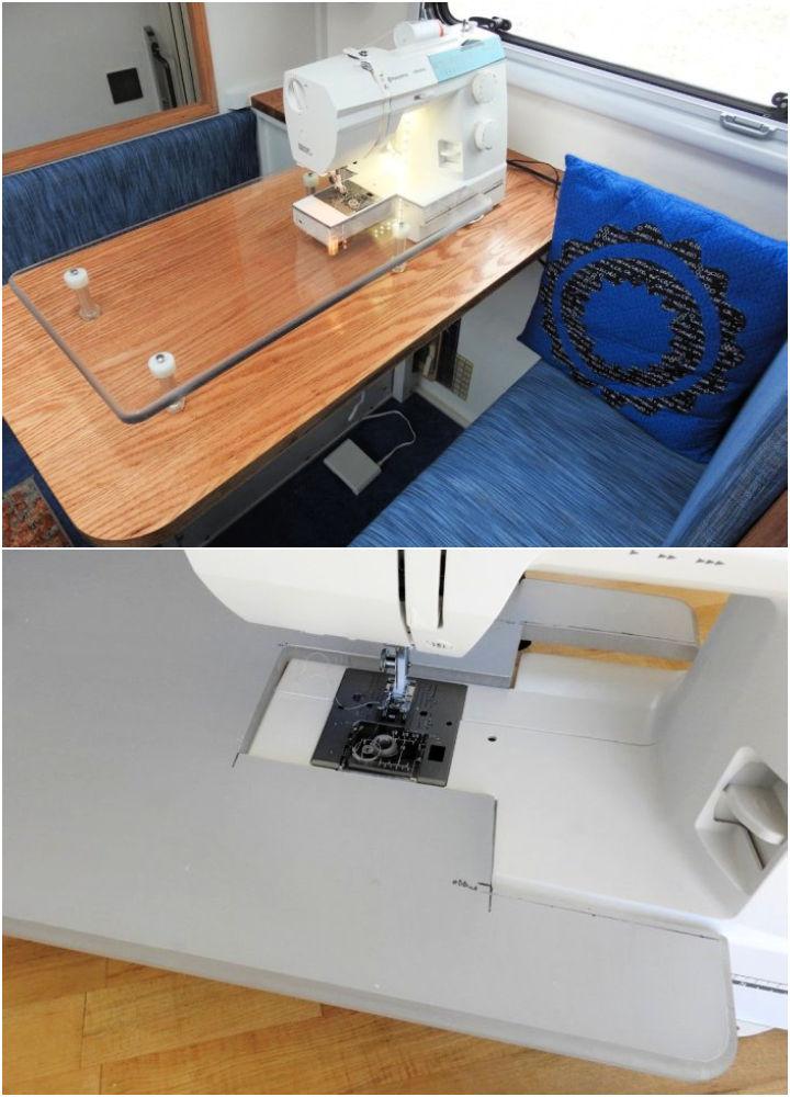 Custom Sewing Machine Extension Table