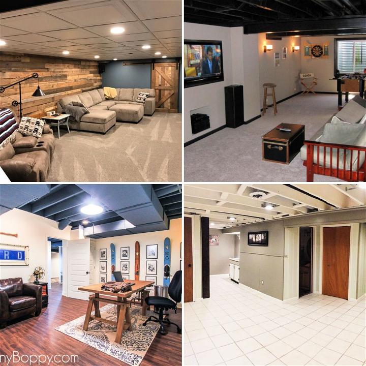 DIY Basement Finishing Ideas